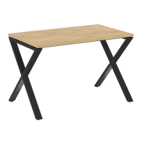 Loft Стол рабочий VR.L-SRX-2.7 Тиквуд тёмный/Чёрный металл 1180×720×750