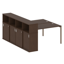 Metal System Quattro Р. ст. с шкафом-купе на П-образном м/к 40БП.РС-СШК-4.3 Т Акация/Антрацит металл 1810*2332*1098 Metal System Quattro Р. ст. с шкафом-купе на П-образном м/к 40БП.РС-СШК-4.3 Т Акация/Антрацит металл 1810*2332*1098