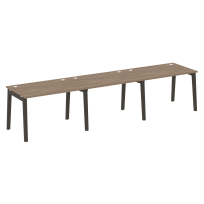 Onix Wood Рабочая станция OW.RS-3.2.8 Белый бриллиант/Дуб светлый/Белый металл 3540*800*750 Onix Wood Рабочая станция OW.RS-3.2.8 Белый бриллиант/Дуб светлый/Белый металл 3540*800*750