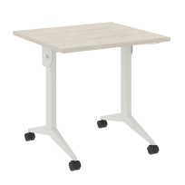 X-Pull Стол складной мобильный X.M-0.7 Тиквуд тёмный/Серый металл 780×720×753