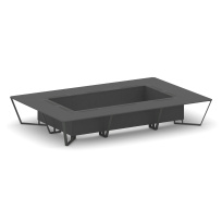 Стол для переговоров прямоугольный Steel Meet KD-PR.B.SP-20K / Тиквуд Светлый – Металл Антрацит / 4800×3200×750 Стол для переговоров прямоугольный Steel Meet KD-PR.B.SP-20K / Тиквуд Светлый – Металл Антрацит / 4800×3200×750