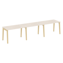Onix Wood Рабочая станция OW.RS-3.2.7 Белый бриллиант/Дуб светлый/Белый металл 3540*720*750 Onix Wood Рабочая станция OW.RS-3.2.7 Белый бриллиант/Дуб светлый/Белый металл 3540*720*750