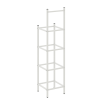 Loft Угловой проходной переходной модуль VR.L-SL.UPK-3.3.4 Серый металл 446×446×1869