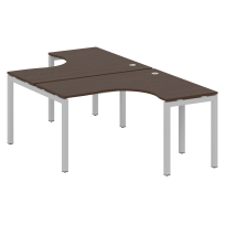 Metal System Quattro Р. ст. криволинейная на П-образном м/к 50БП.РАС-СА-2.3 Акация/Антрацит металл 1400*2435*750 Metal System Quattro Р. ст. криволинейная на П-образном м/к 50БП.РАС-СА-2.3 Акация/Антрацит металл 1400*2435*750