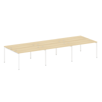 Metal System Quattro Р. ст. на 6 раб. места на П-образном м/к 40БП.СМ-6.3 Акация/Антрацит металл 4200*1475*750 Metal System Quattro Р. ст. на 6 раб. места на П-образном м/к 40БП.СМ-6.3 Акация/Антрацит металл 4200*1475*750