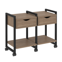 Loft Тумба на колесных опорах наборная. Вариант №1 VR.L-TN-1.K Тиквуд тёмный/Чёрный металл 970×460×767 Loft Тумба на колесных опорах наборная. Вариант №1 VR.L-TN-1.K Тиквуд тёмный/Чёрный металл 970×460×767