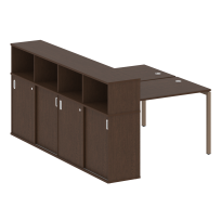 Metal System Quattro Р. ст. с шкафом-купе на П-образном м/к 40БП.РС-СШК-4.2 Т Акация/Антрацит металл 1610*2332*1098 Metal System Quattro Р. ст. с шкафом-купе на П-образном м/к 40БП.РС-СШК-4.2 Т Акация/Антрацит металл 1610*2332*1098
