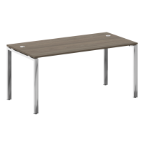 Metal System Direct Стол рабочий руководителя на П-обр. м/к БП.СРР-4.8 Акация/Нерж. сталь 1600*800*750 Metal System Direct Стол рабочий руководителя на П-обр. м/к БП.СРР-4.8 Акация/Нерж. сталь 1600*800*750
