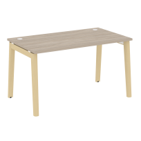 Onix Wood Стол офисный OW.SP-3.8 Дуб мали/Дуб светлый/Белый металл 1380×800×750 Onix Wood Стол офисный OW.SP-3.8 Дуб мали/Дуб светлый/Белый металл 1380×800×750