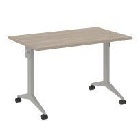 X-Pull Стол складной мобильный X.M-2.7 Тиквуд тёмный/Белый металл 1180×720×753 X-Pull Стол складной мобильный X.M-2.7 Тиквуд тёмный/Белый металл 1180×720×753