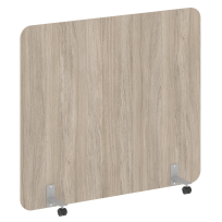 R-line Перегородка на металлических опорах, на роликах DP.R-160-140 Тиквуд тёмный/Серый металл 1600×18×1400 R-line Перегородка на металлических опорах, на роликах DP.R-160-140 Тиквуд тёмный/Серый металл 1600×18×1400